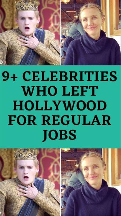 10 Celebrities Who Left Hollywood for Regular Jobs