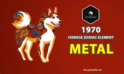 1970 Chinese Zodiac | Metal Dog