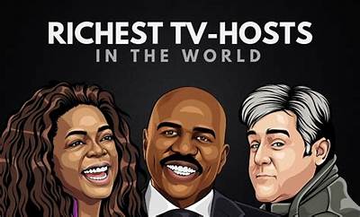 20 Richest Television Hosts and Their Net Worth in the World