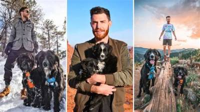 A Man Found Two Stray Puppies on a Highway – and They’ve Been on a Road Trip Ever Since!