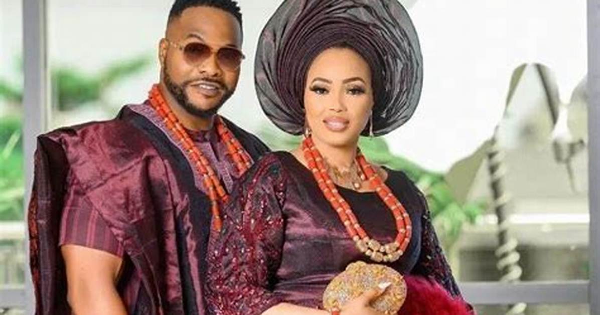 Actor, Bolanle Ninalowo Reunites with His Wife After Arriving from London