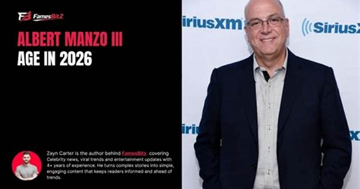 Albert Manzo - Age, Family, Bio