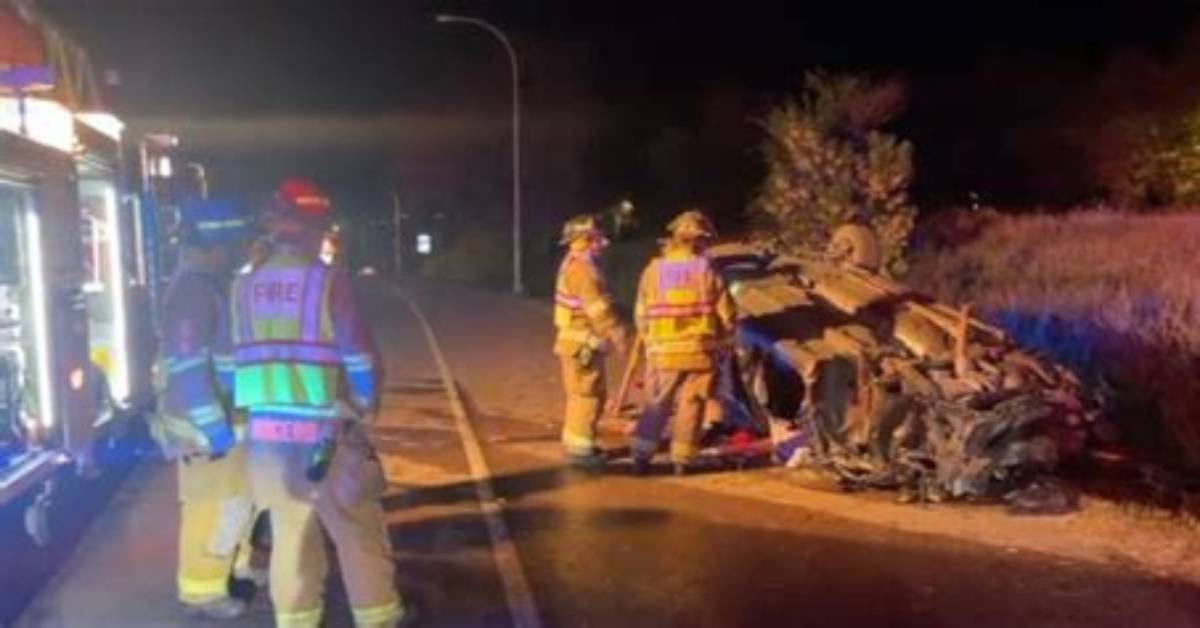 Alcohol, Speed Suspected in Rollover Crash South of Colorado Springs Thursday Morning