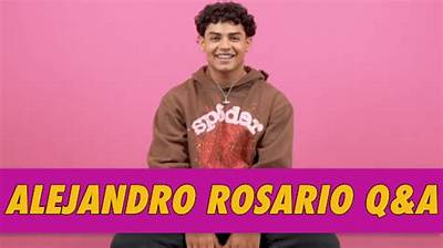 Alejandro Rosario Q&A | Famous Birthdays