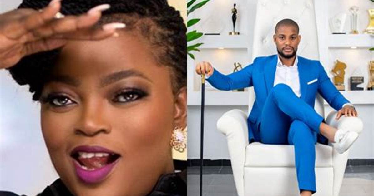 Alex Ekubo Promises His Whole Support to Funke Akindele