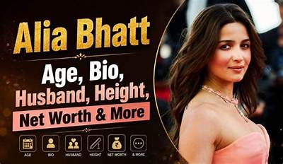 Alia Bhatt - Age, Family, Bio