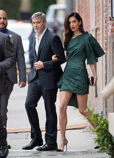 Amal Clooney in Oscar De La Renta at the ‘Catch-22’ Premiere: Cute or Budget?