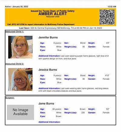 Amber Alert Issued for Texas Sisters, Ages 6 and 9, Allegedly Abducted by Grandmother