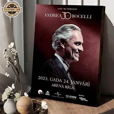 Andrea Bocelli Poster G440763 - Celebposter. Com