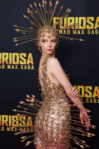 Anya Taylor Joy Wore a Bonkers Paco Rabanne Dress to the Oz Premiere of ‘Furiosa’