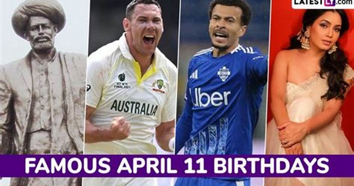 April 11 Birthdays by Profession