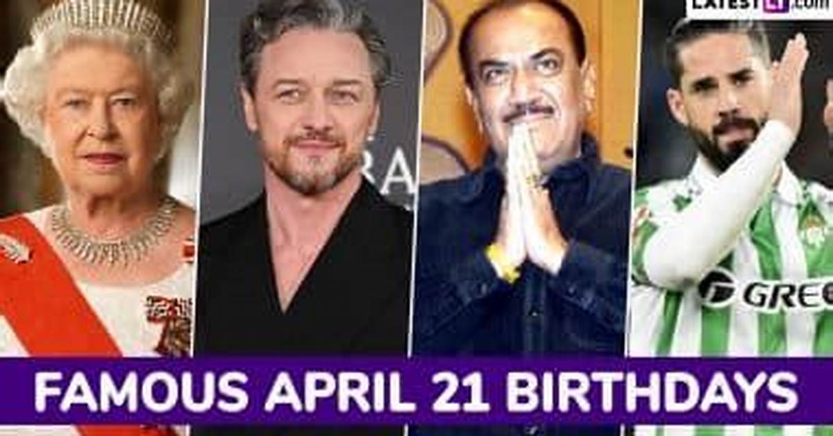 April 21 Birthdays by Profession