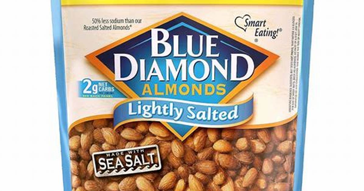 Are Blue Diamond Lightly Salted Almonds Healthy?