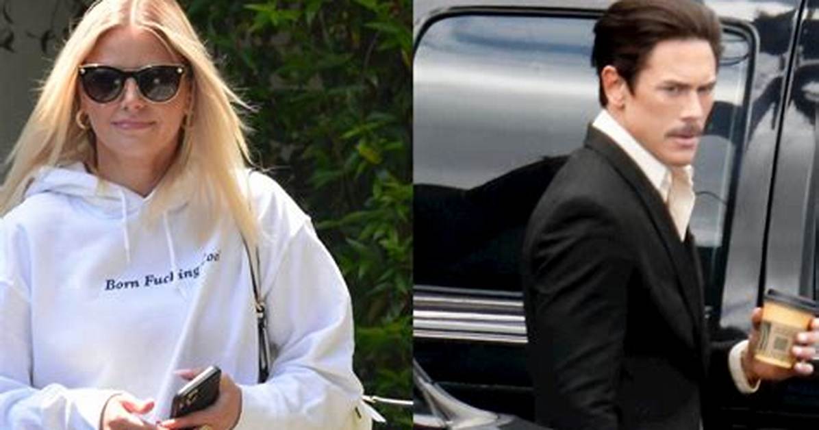 Ariana Madix & Tom Sandoval Filmed Together with the 'Vanderpump Rules' Cast
