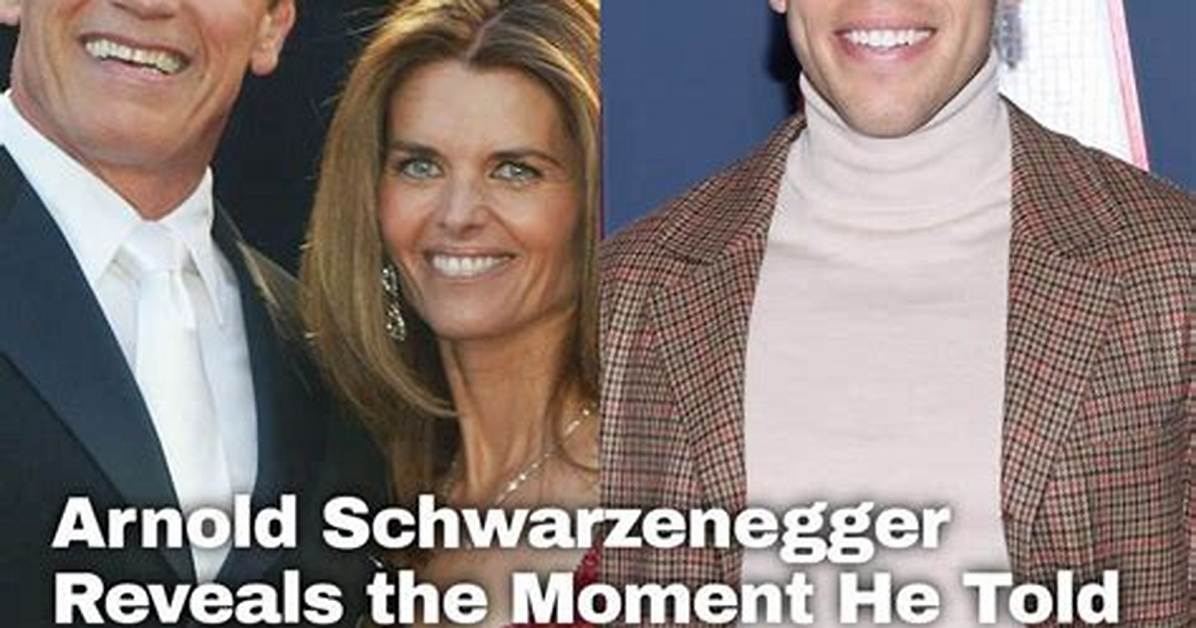 Arnold Schwarzenegger on How He Told Maria That He Had a Child with Their Housekeeper
