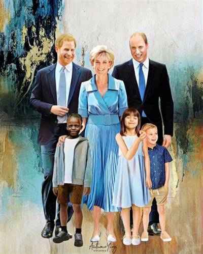 Artist Draws Princess Diana If She Were Still Alive Today but Fans Left Divided
