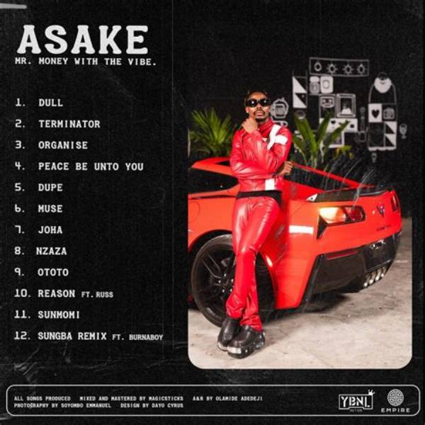 Asake Shares Tracklist for His Debut Album, ‘Mr. Money with the Vibe’
