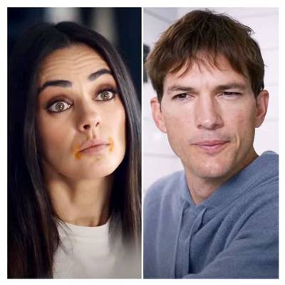 Ashton Kutcher & Mila Kunis Did a Super-Obvious Photo-Op at Disneyland