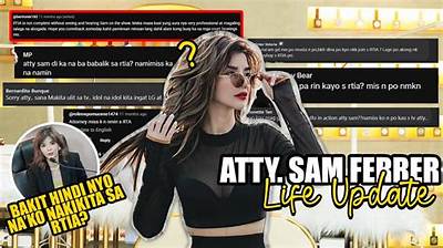 Atty Sam Ferrer Before & After Surgery Pictures – Details We Have on the Web Star