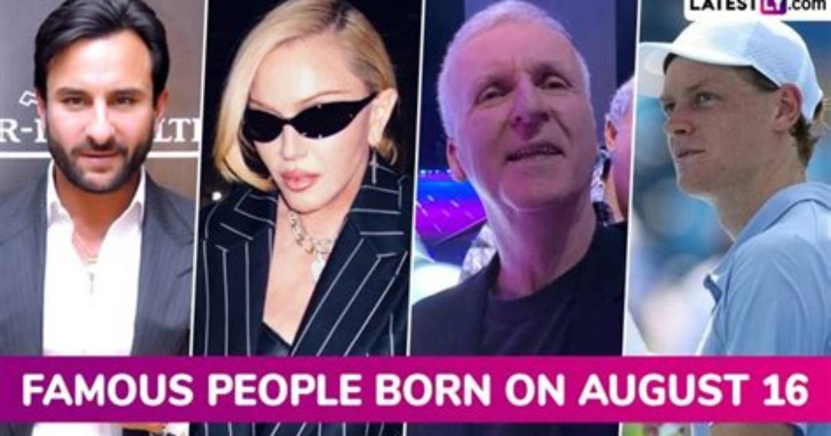 August 16 in Entertainment | Famous Birthdays