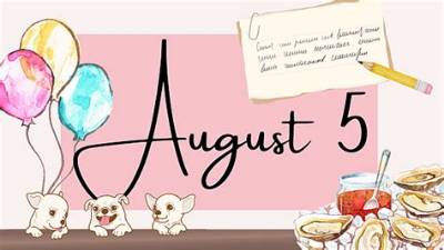 August 5 Birthdays by Profession