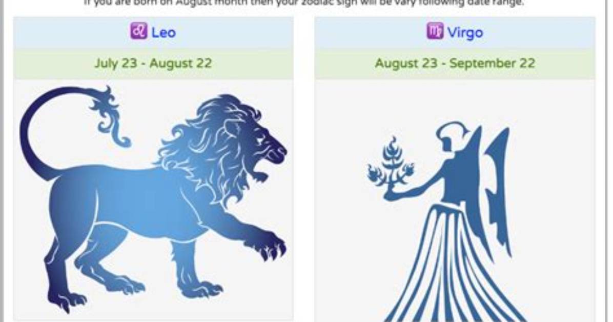 August 6 Horoscope and Zodiac