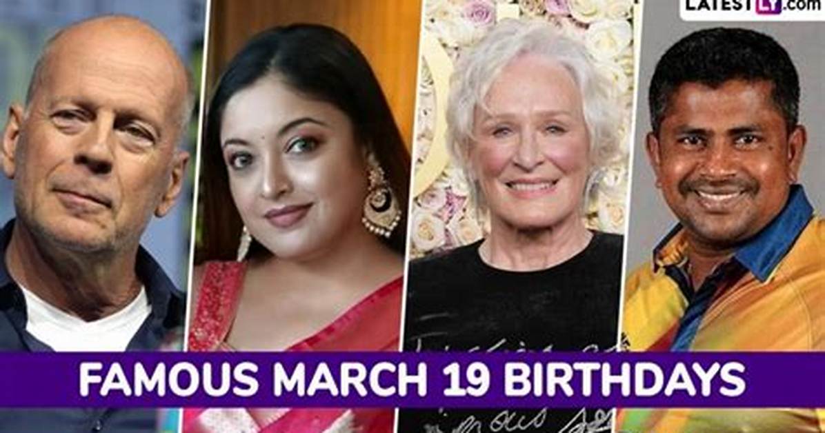 Authors Born March 19 | Famous Birthdays