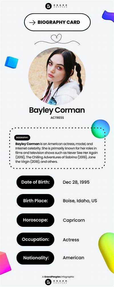 Bayley Corman Height, Weight, Net Worth, Age, Birthday, Wikipedia, Who, Instagram, Biography