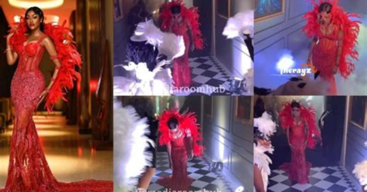 Bbnaija’s Beauty Tukura Makes Grand Entrance to Her 25Th Masque Party