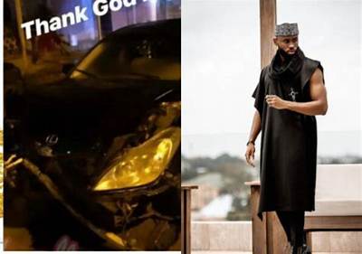 Bbnaija’s Emmanuel Survives Fatal Car Accident