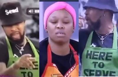 Bbnaija Season 7: Uproar as Sheggz Threatens Rachel