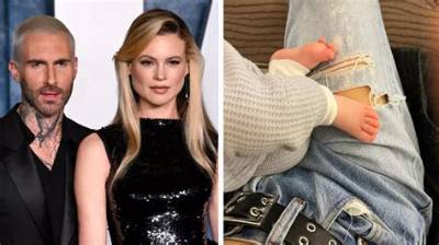 Behati Prinsloo Shares First Glimpse of Her and Adam Levine’s Baby Number 3!