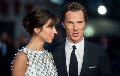 Benedict Cumberbatch & a Dior-Clad Sophie Hunter Looked Sweet at the Oscars