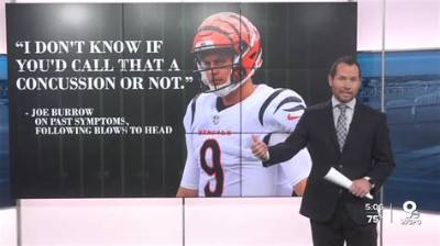 Bengals’ Joe Burrow Talks Concussions, Says He’s ‘Been Hit and Forgot the Rest of the Game’