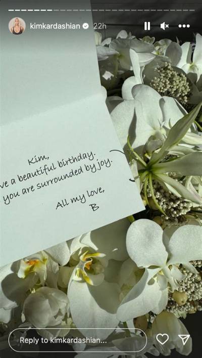 “Beyonce Sent Flowers & a Note to Kim Kardashian for Kim’s B-Day” Links