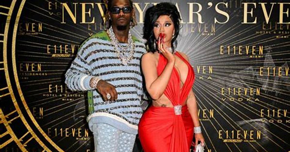 Bitchy | Cardi B and Offset Arrive at the Grammy’s Red Carpet with Quavo