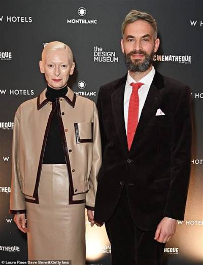 Bitchy | Tilda Swinton and Her Partner, Sandro Kopp, Get Ready to Explore the Big Apple