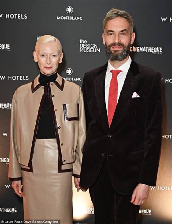 Bitchy | Tilda Swinton and Her Partner, Sandro Kopp, Get Ready to Explore the Big Apple