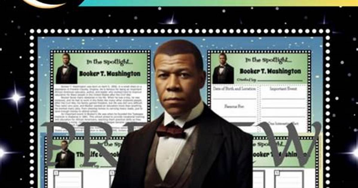 Booker T. Washington - Trivia, Family, Bio