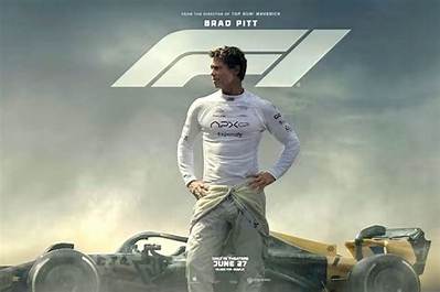 Brad Pitt Went to the Formula 1 Grand Prix in Austin & Brushed off Martin Brundle