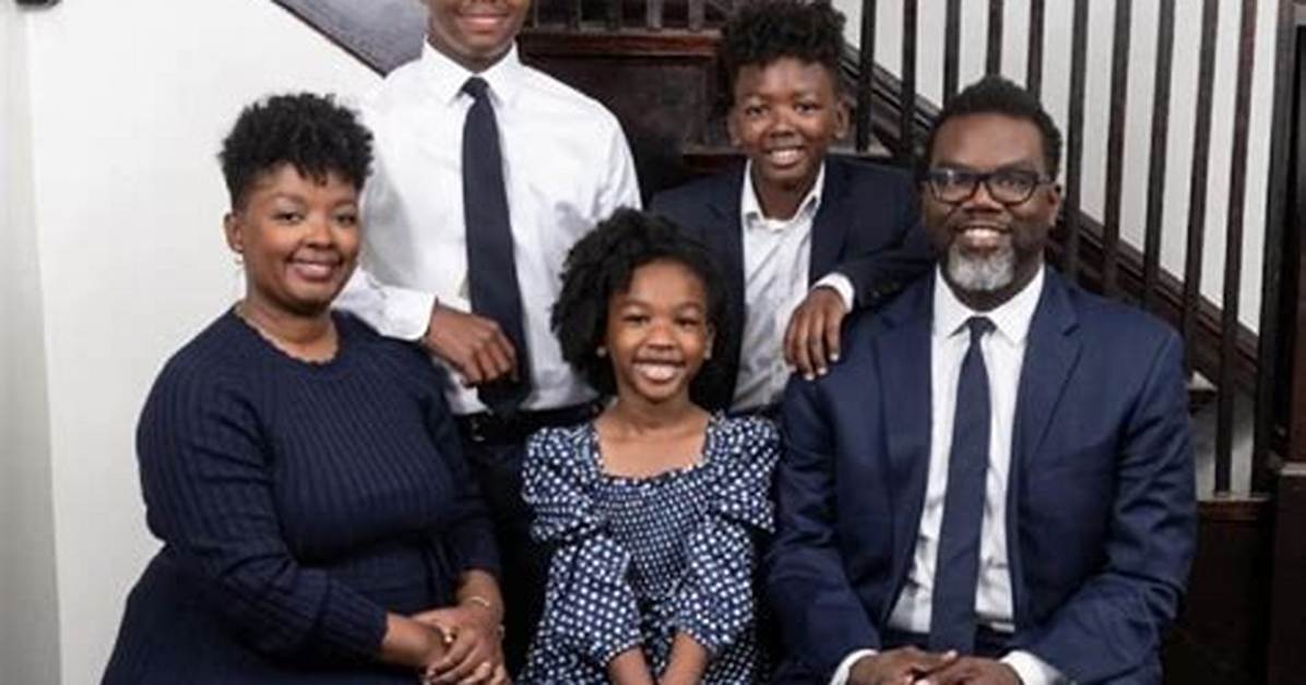 Brandon Johnson Family: Wife Stacie, Children and Ethnicity