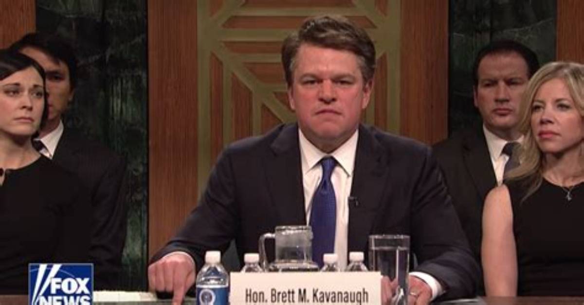 Brett Kavanaugh Was a Creepy Frat Boy and Guess What, He Still Acts That Way