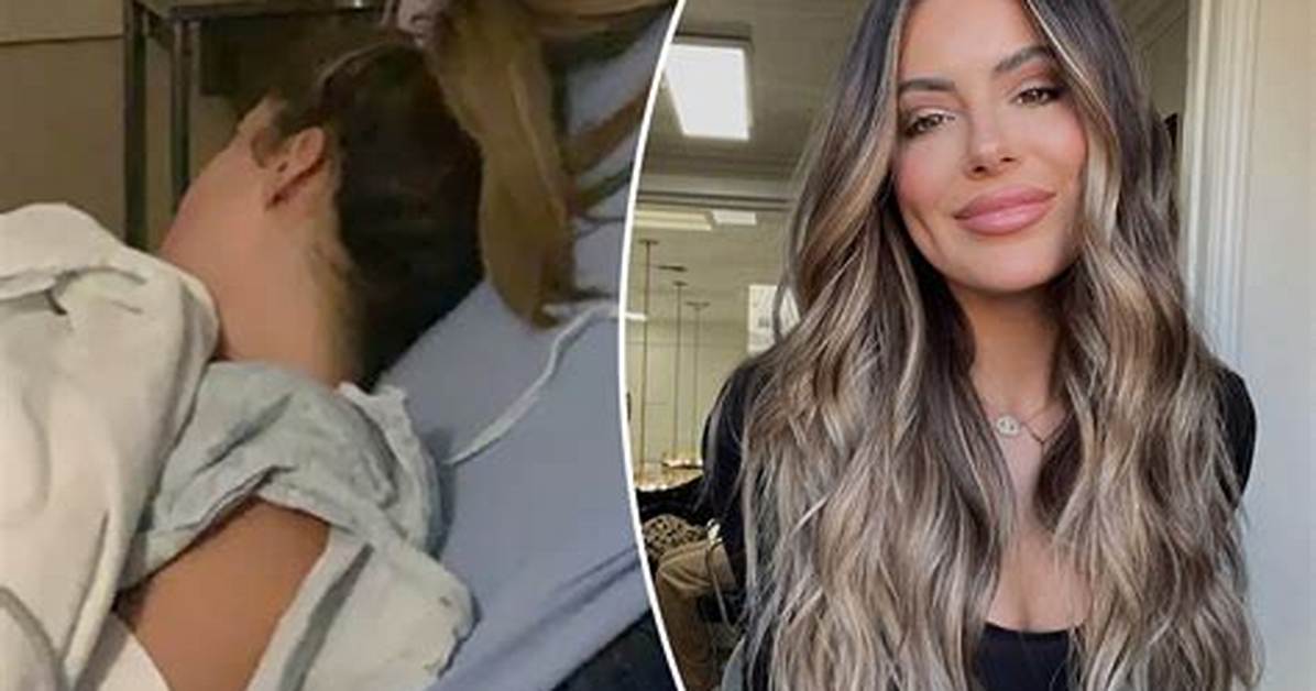 Brielle Biermann Shares Photo from Hospital: 'Absolutely Sucks'