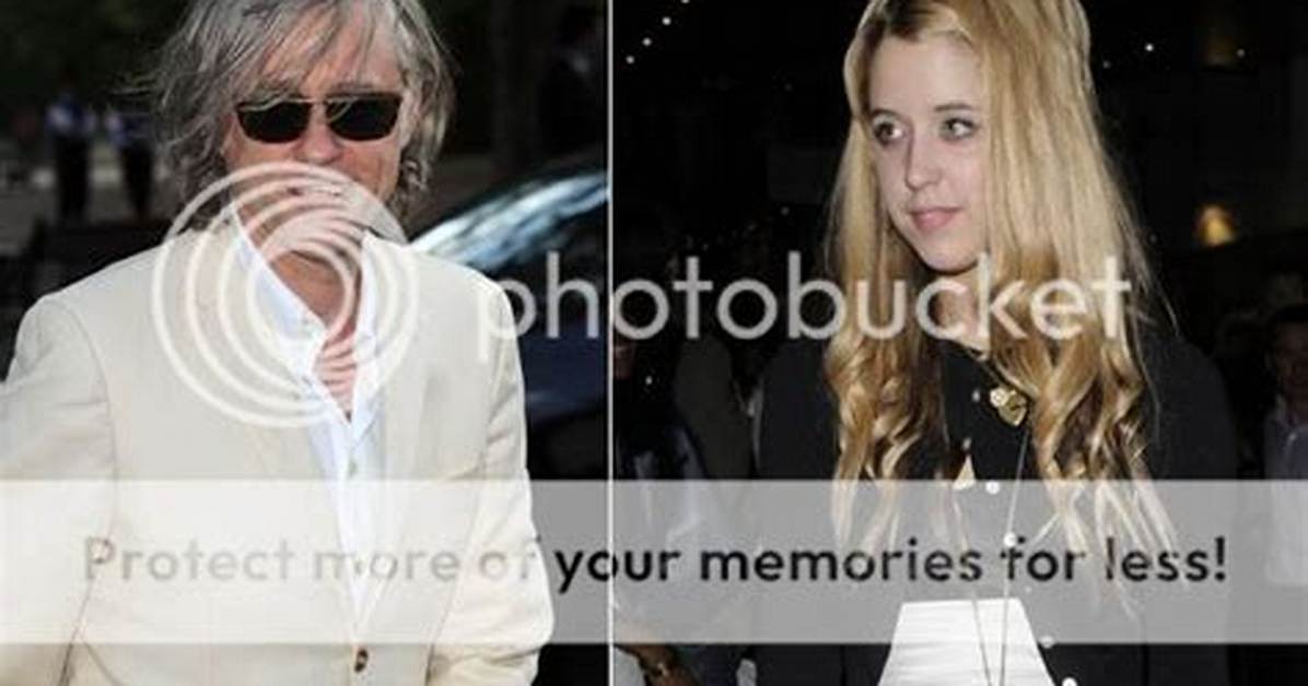 British Journalist Blames Bob Geldof for His Daughter Peaches’ Drug Overdose