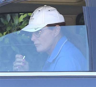 Bruce Jenner’s Bright Red Manicure Fuels More Transgender Rumors