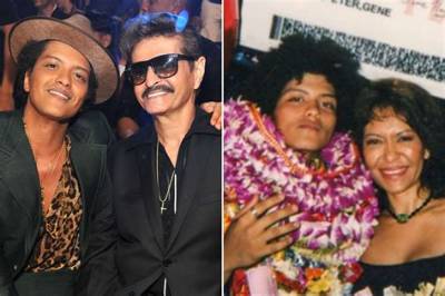 Bruno Mars Parents: Bernadette San Pedro Bayot and Peter Hernandez