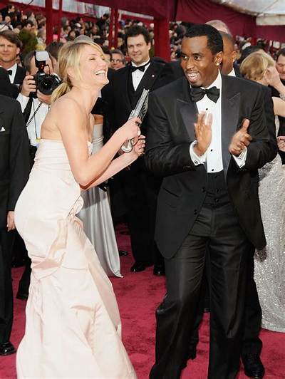 Cameron Diaz Was ‘Straddling’ Diddy at a Party, but He’s Still with His Girlfriend