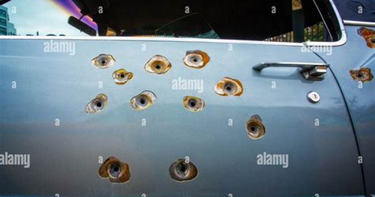 Can a Bullet Hole in a Car Be Fixed?