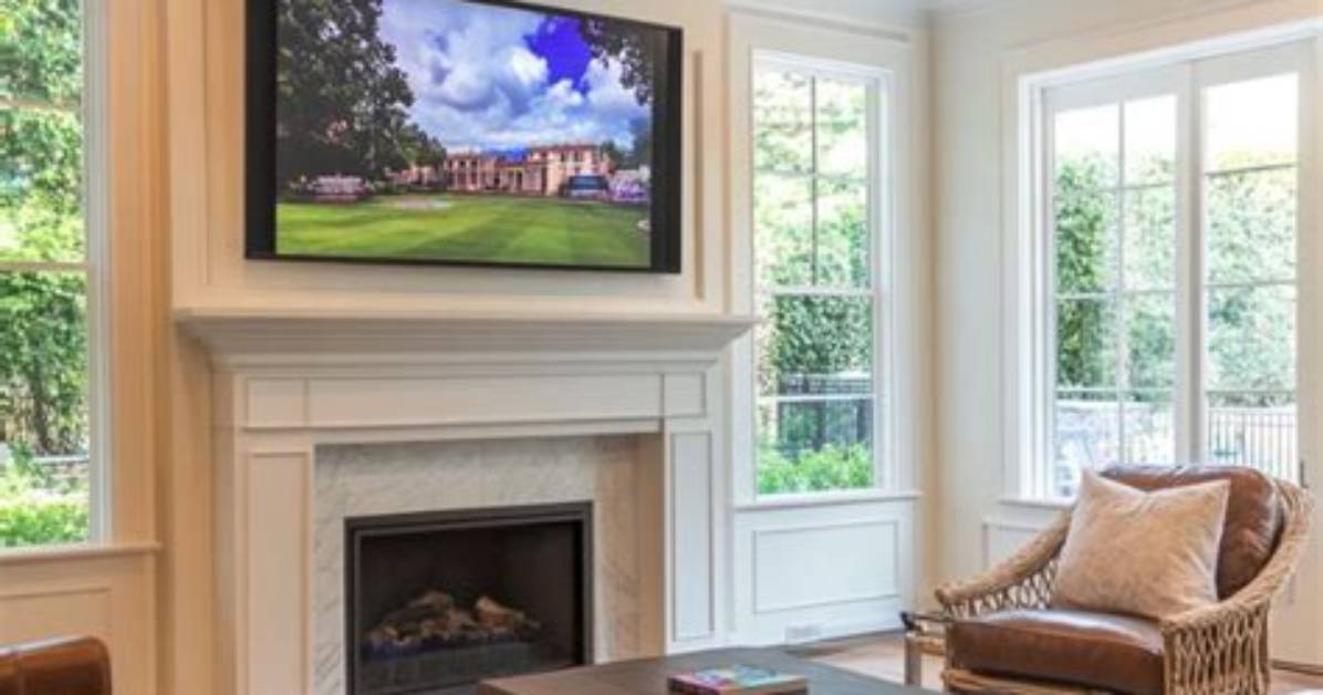 Can a Tv Be Mounted Above an Electric Fireplace?