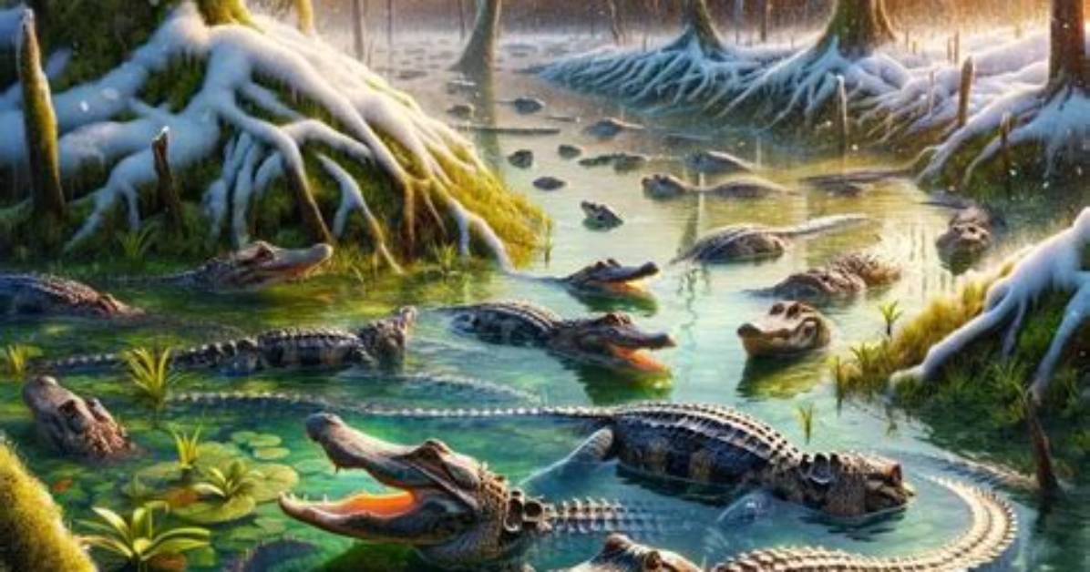 Can an Alligator Survive Winter?